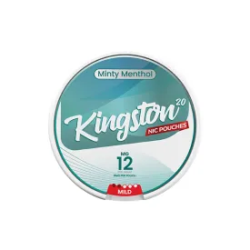 12mg Kingston Nicotine Pouches - 20 Pouches