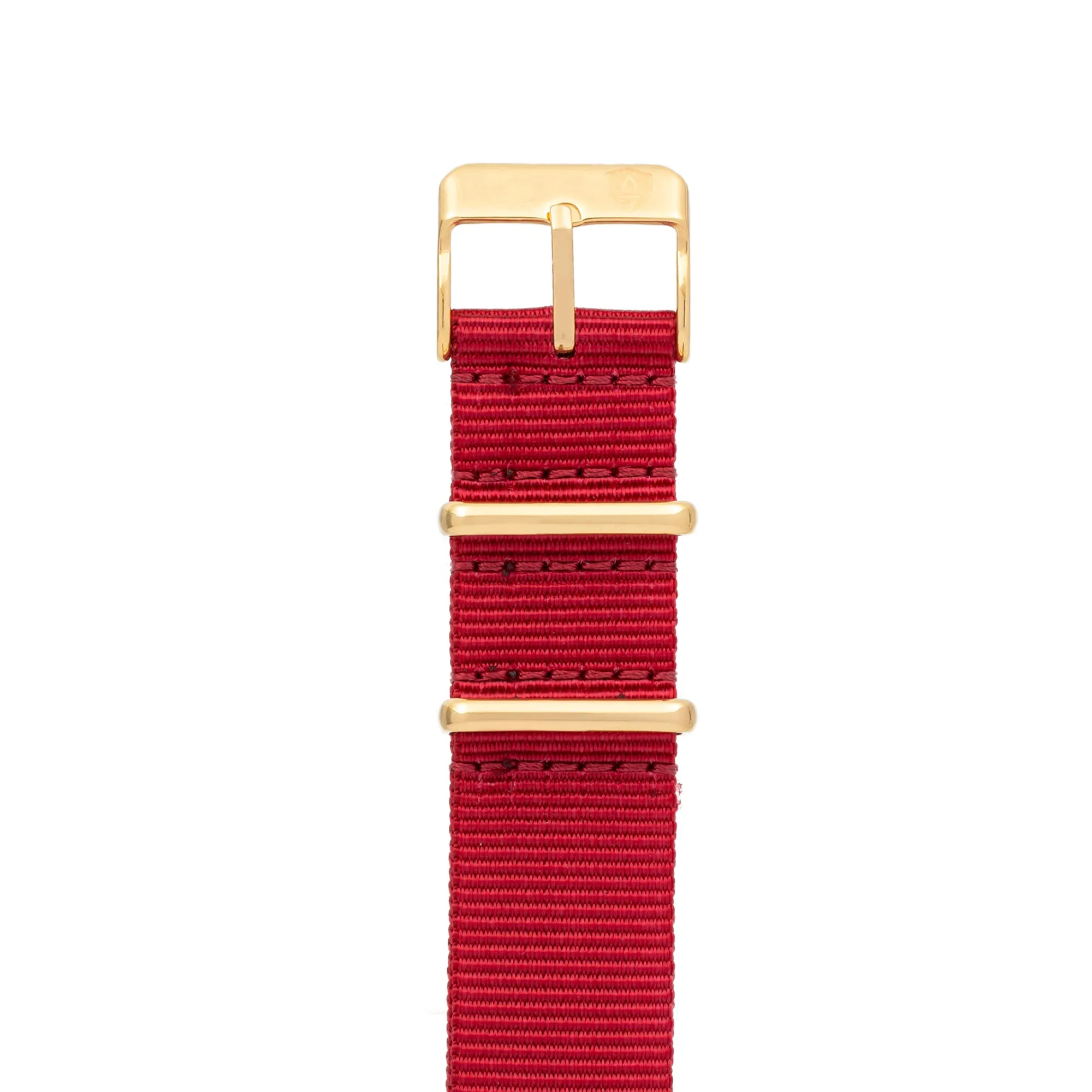 20mm Red Canvas Band