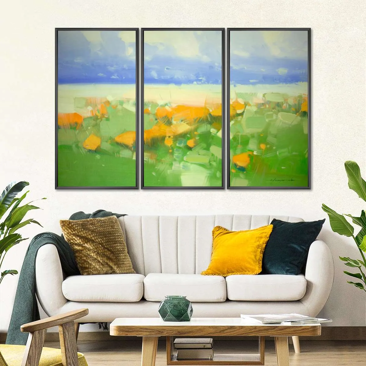 A Field Of Flowers Wall Art