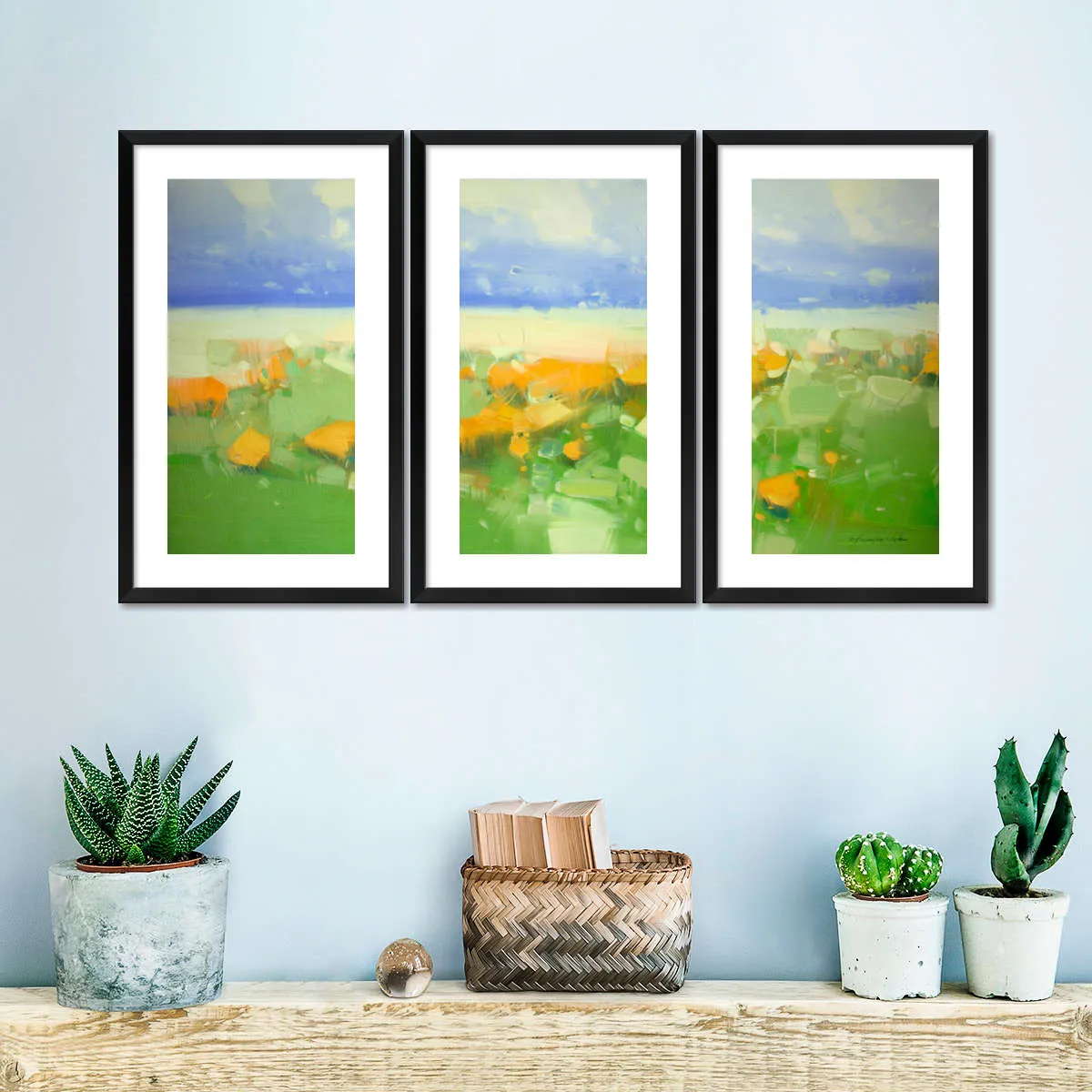 A Field Of Flowers Wall Art