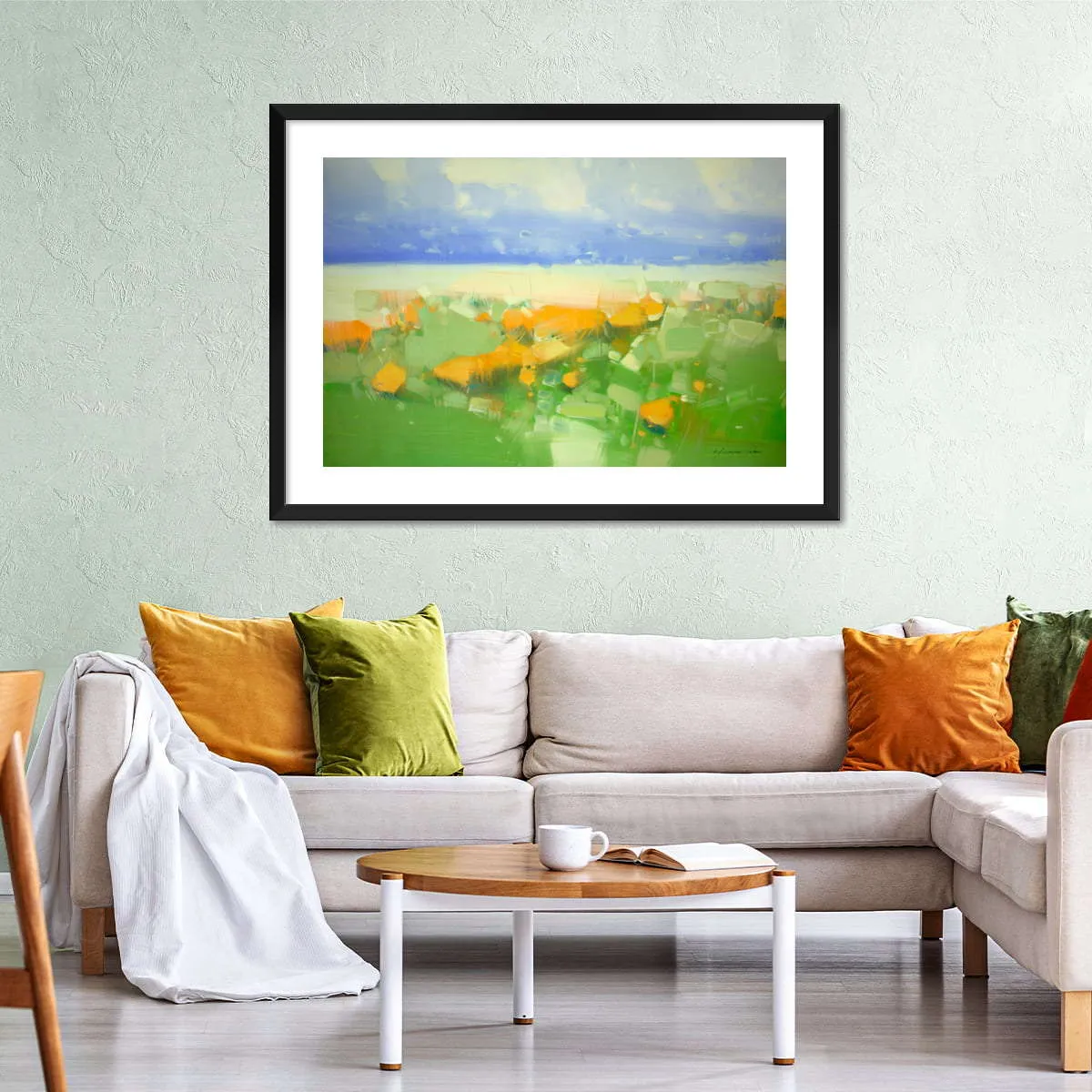 A Field Of Flowers Wall Art