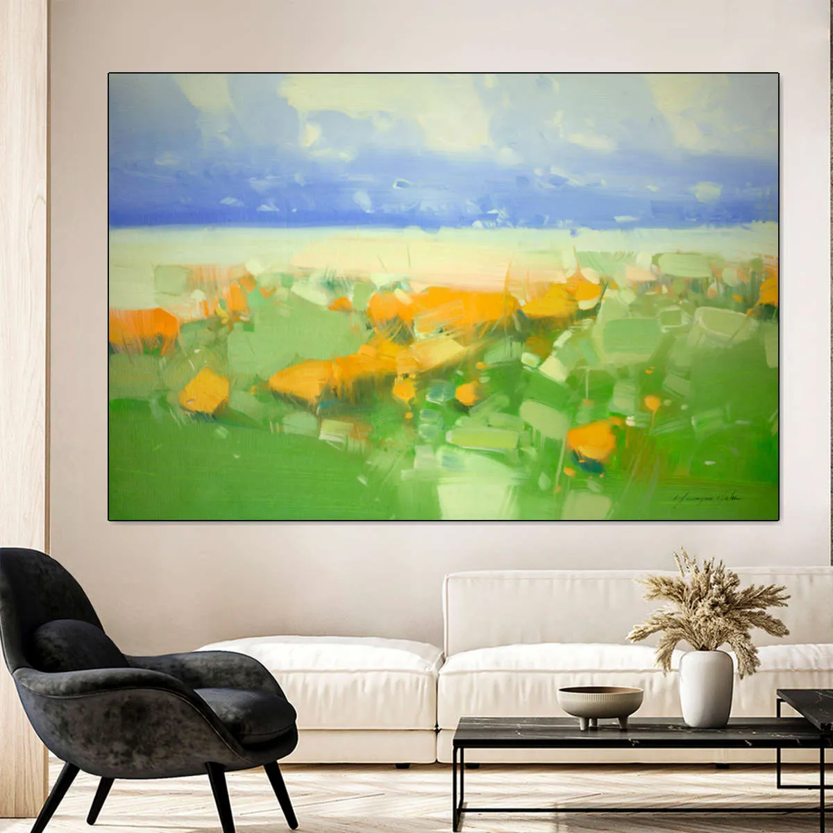 A Field Of Flowers Wall Art