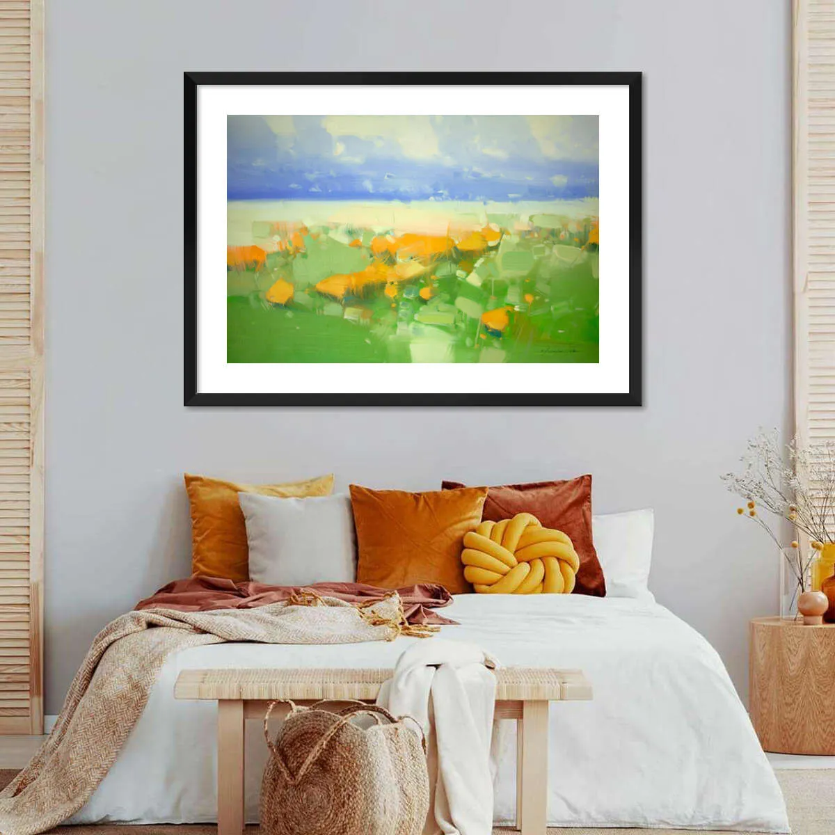 A Field Of Flowers Wall Art