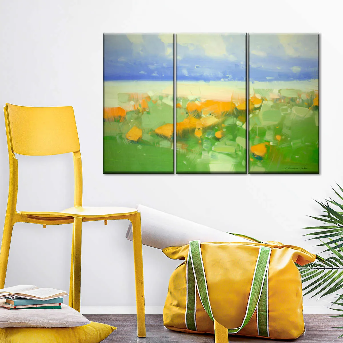 A Field Of Flowers Wall Art