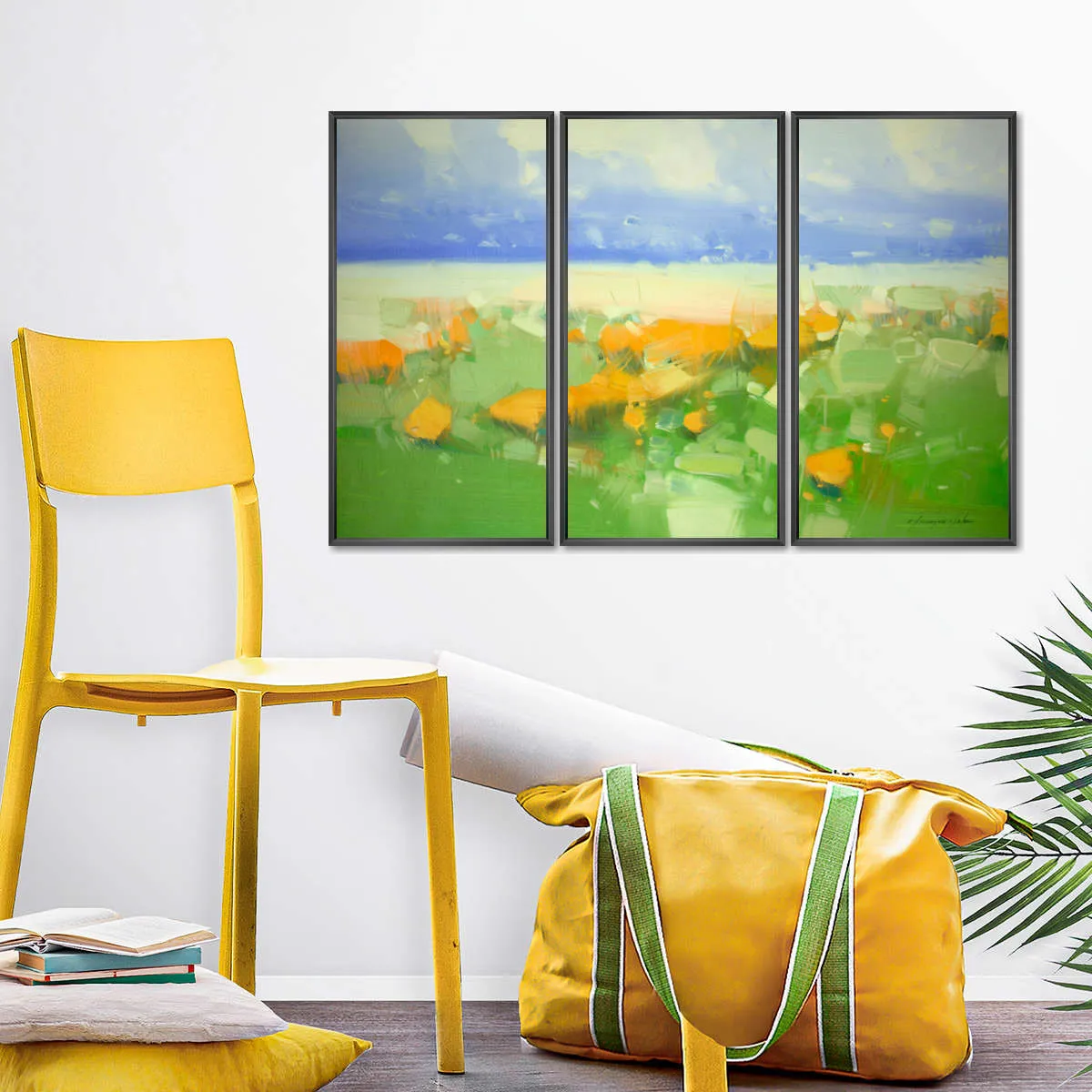 A Field Of Flowers Wall Art