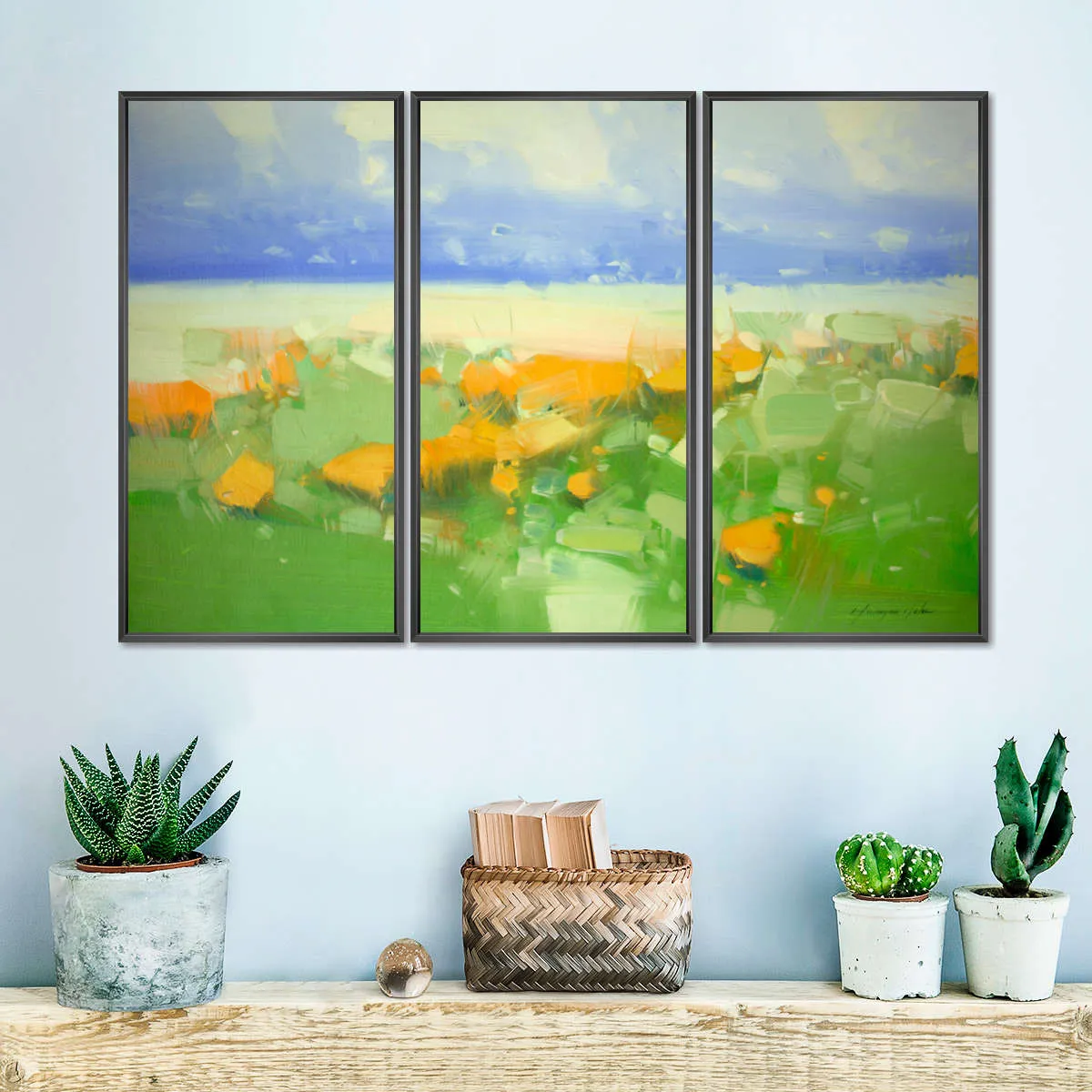 A Field Of Flowers Wall Art