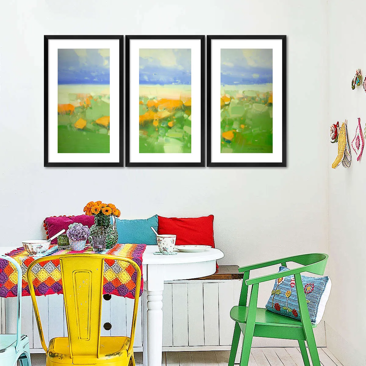 A Field Of Flowers Wall Art