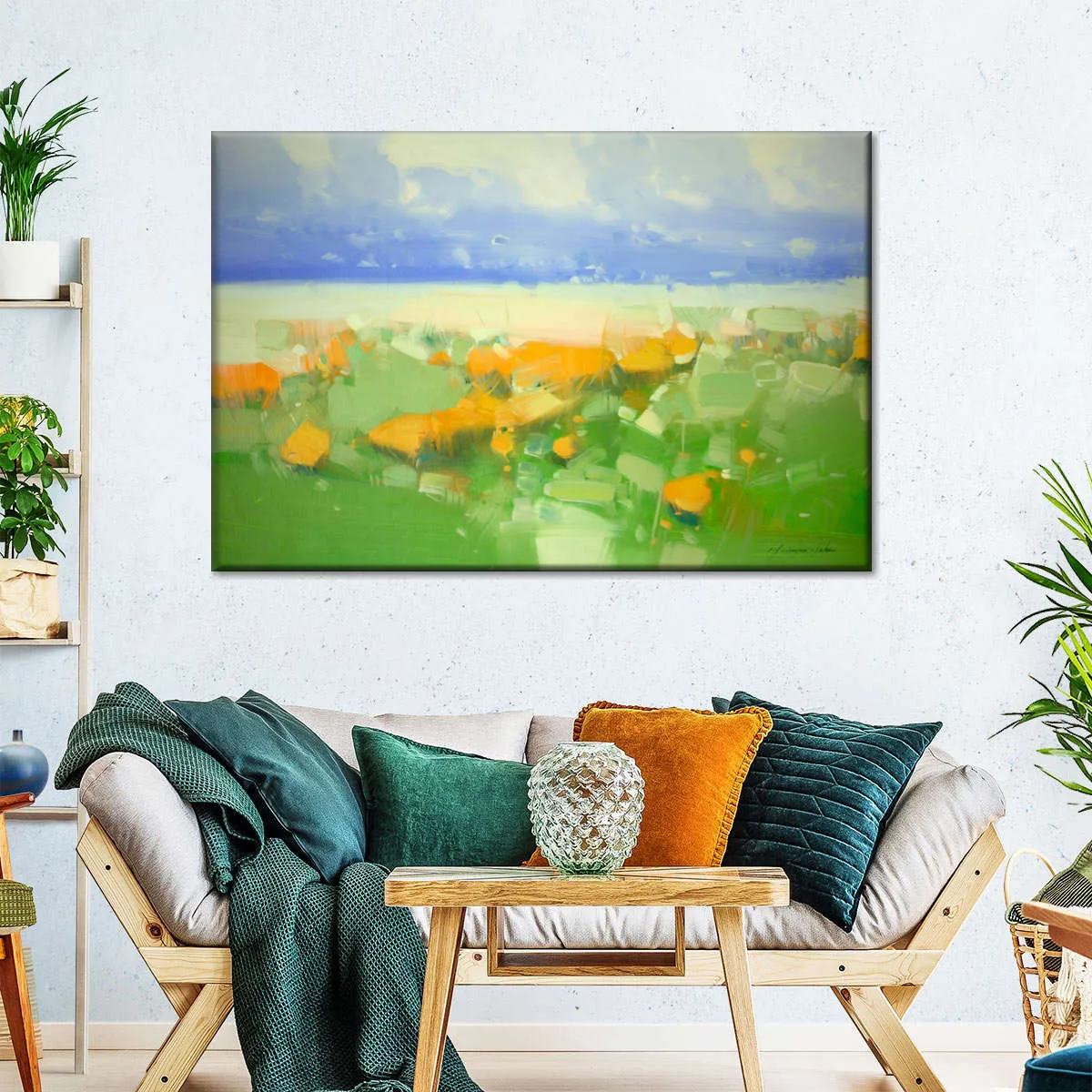 A Field Of Flowers Wall Art