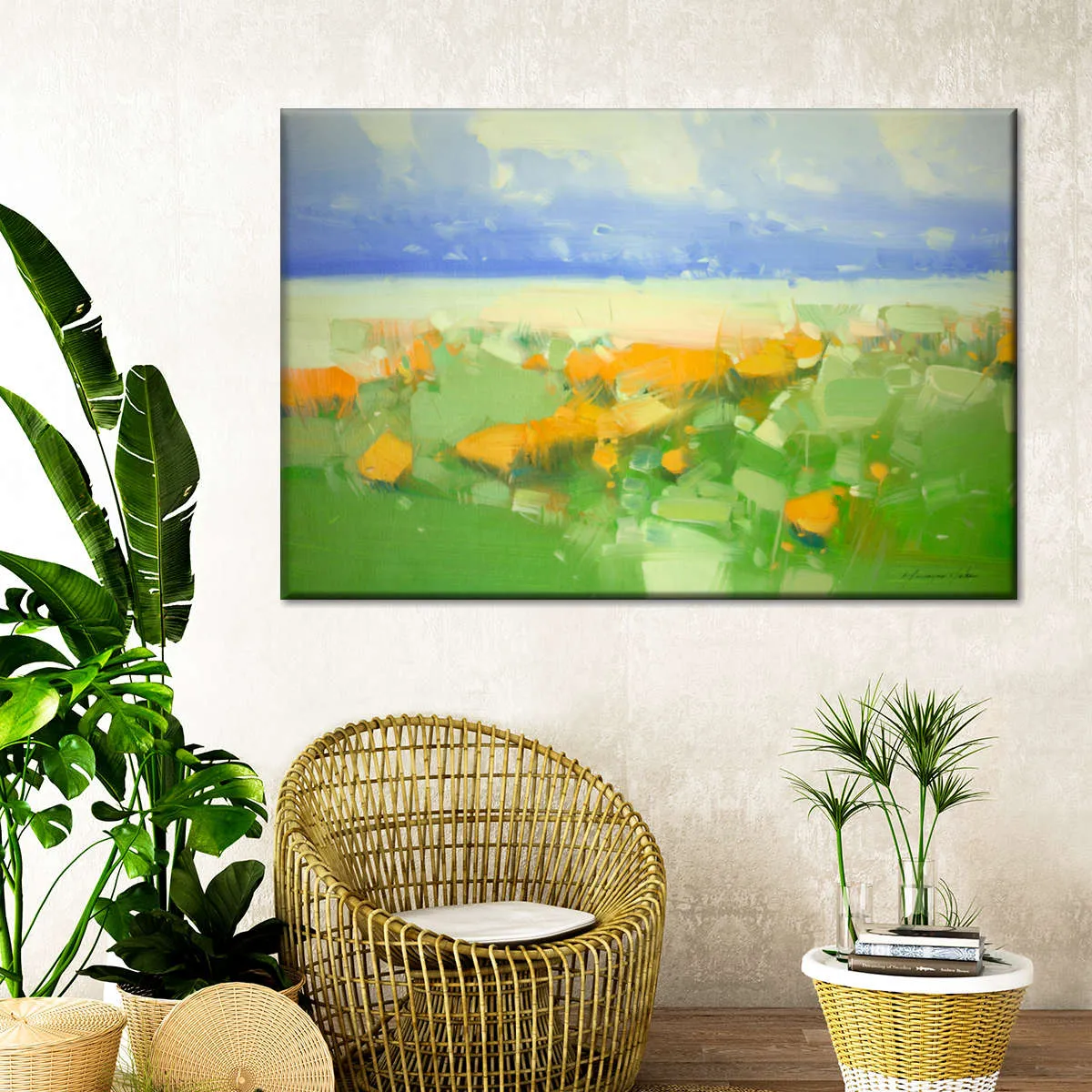 A Field Of Flowers Wall Art