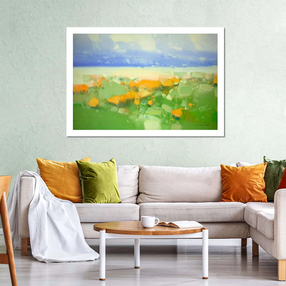 A Field Of Flowers Wall Art