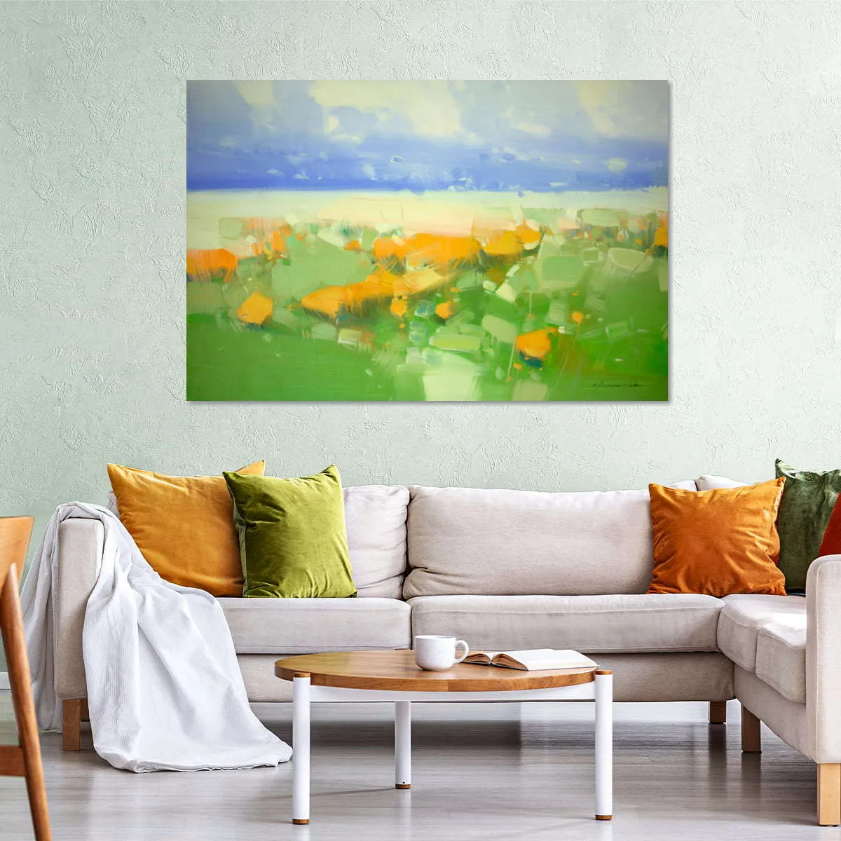 A Field Of Flowers Wall Art