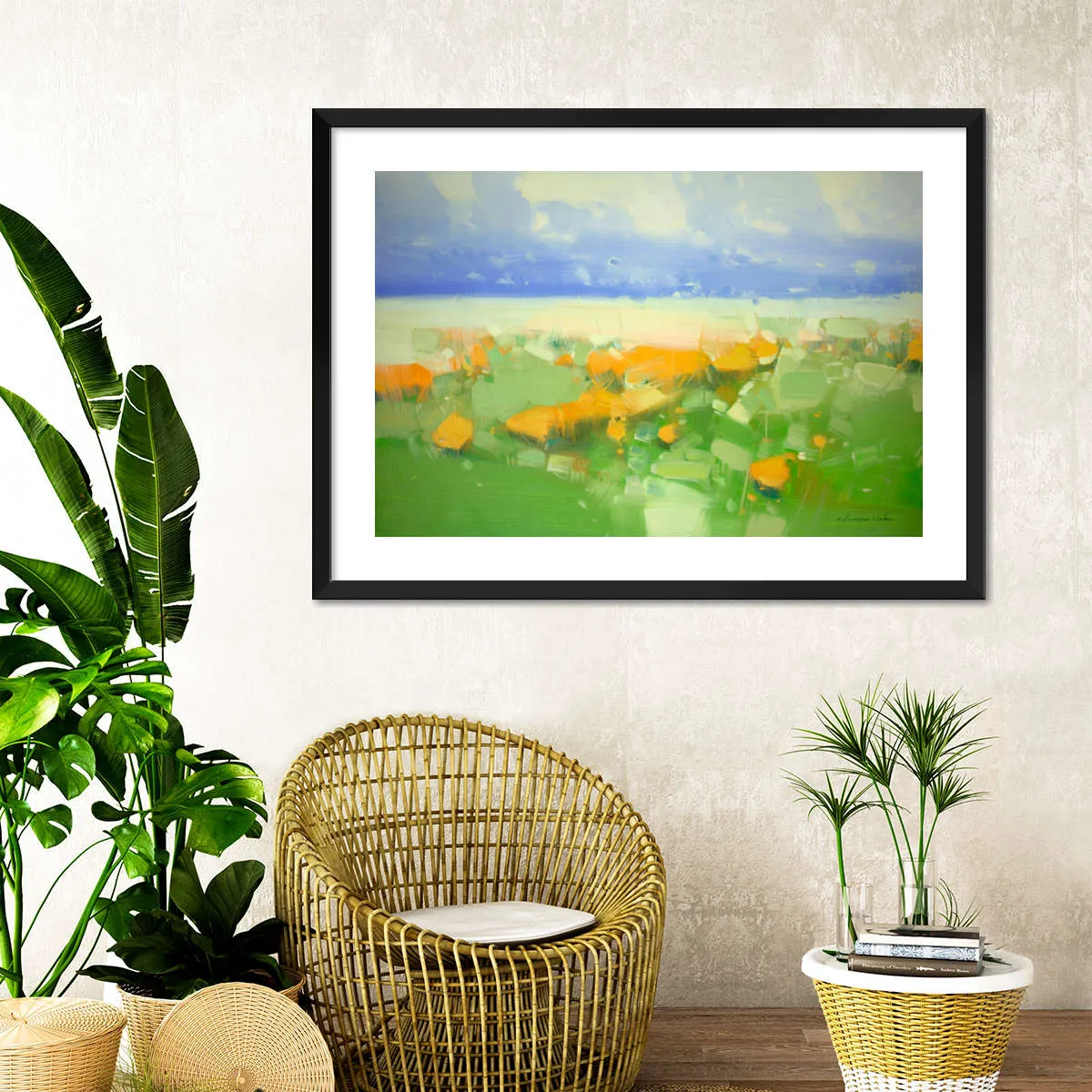 A Field Of Flowers Wall Art