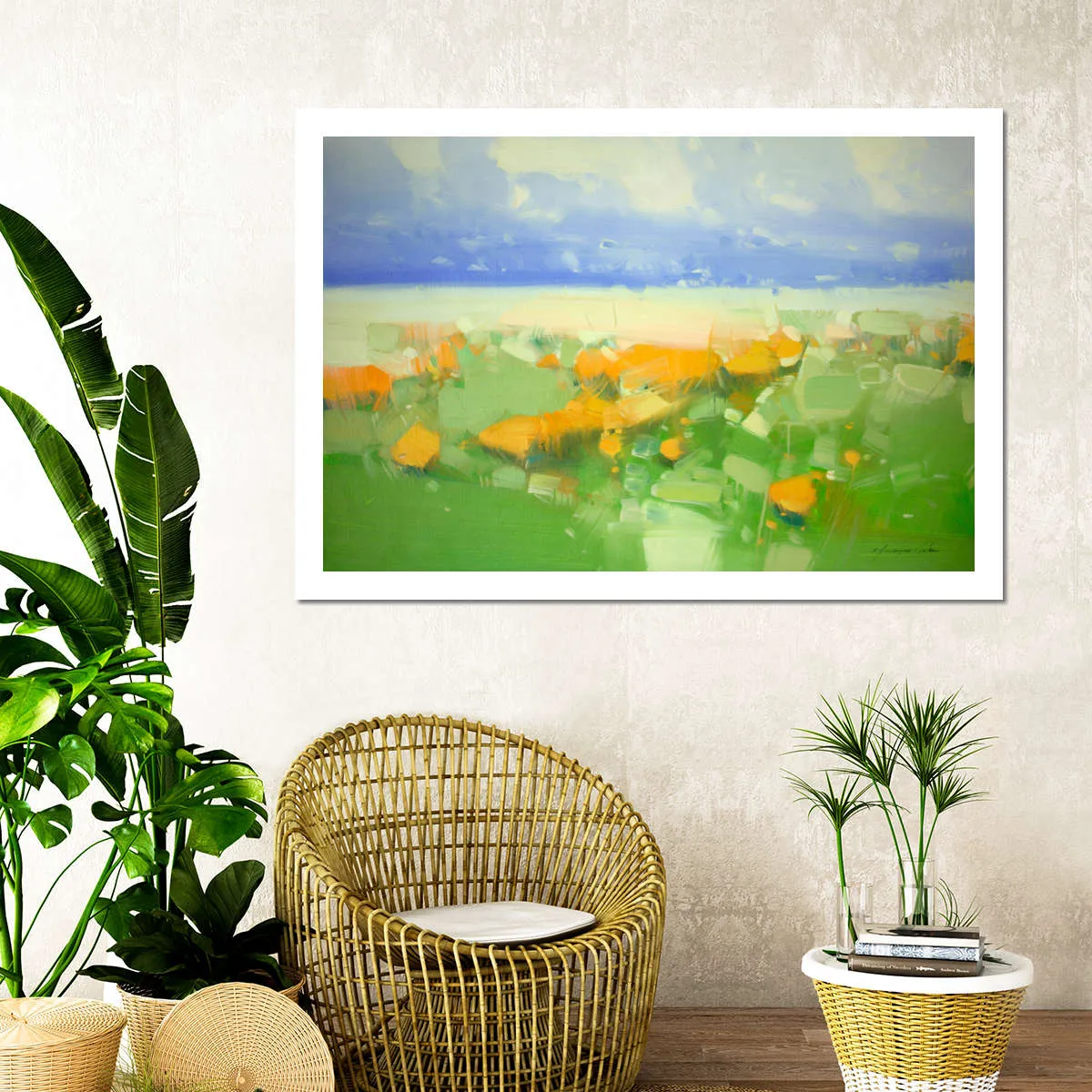 A Field Of Flowers Wall Art