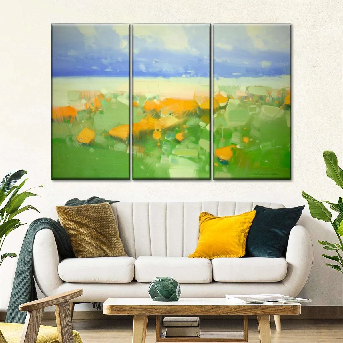 A Field Of Flowers Wall Art