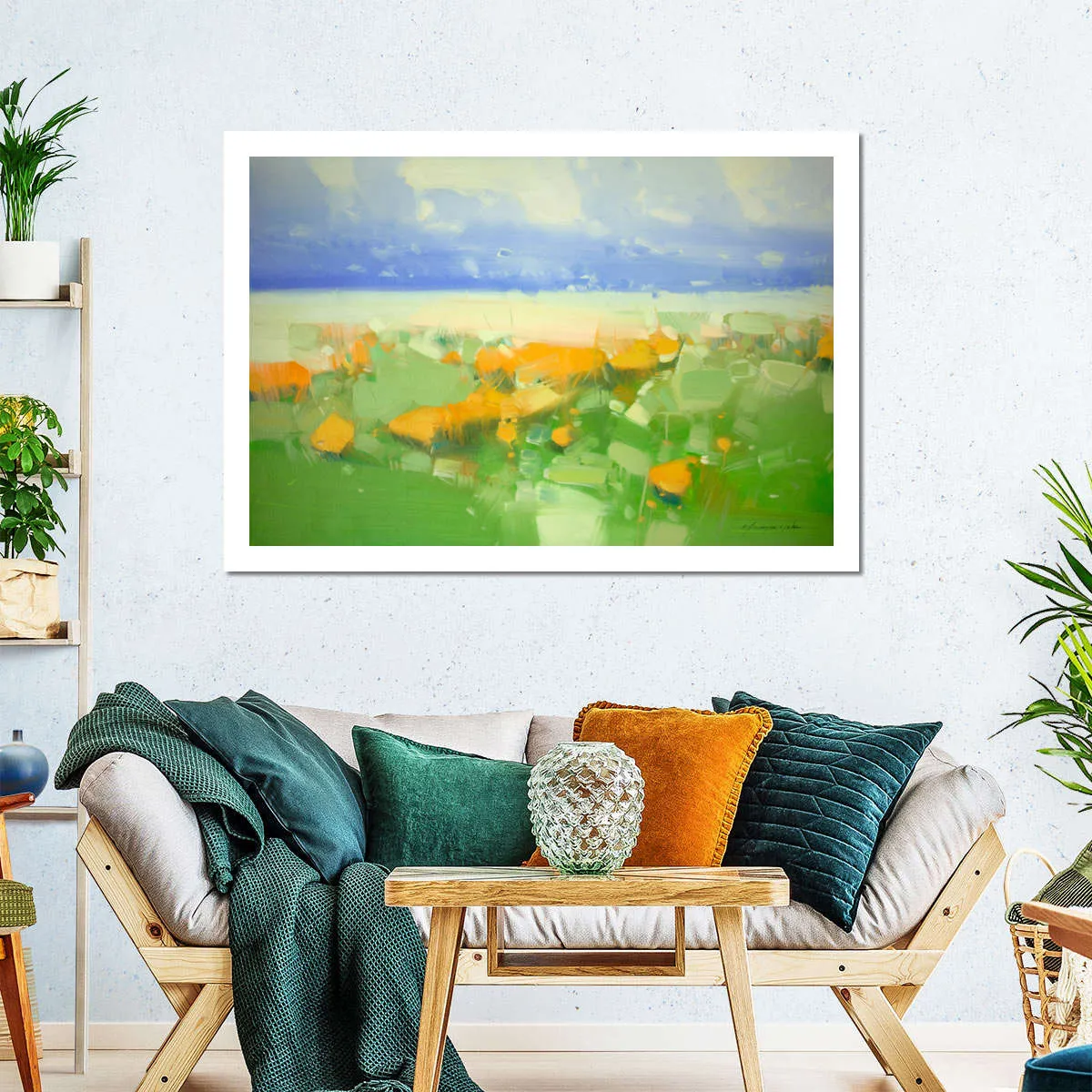 A Field Of Flowers Wall Art