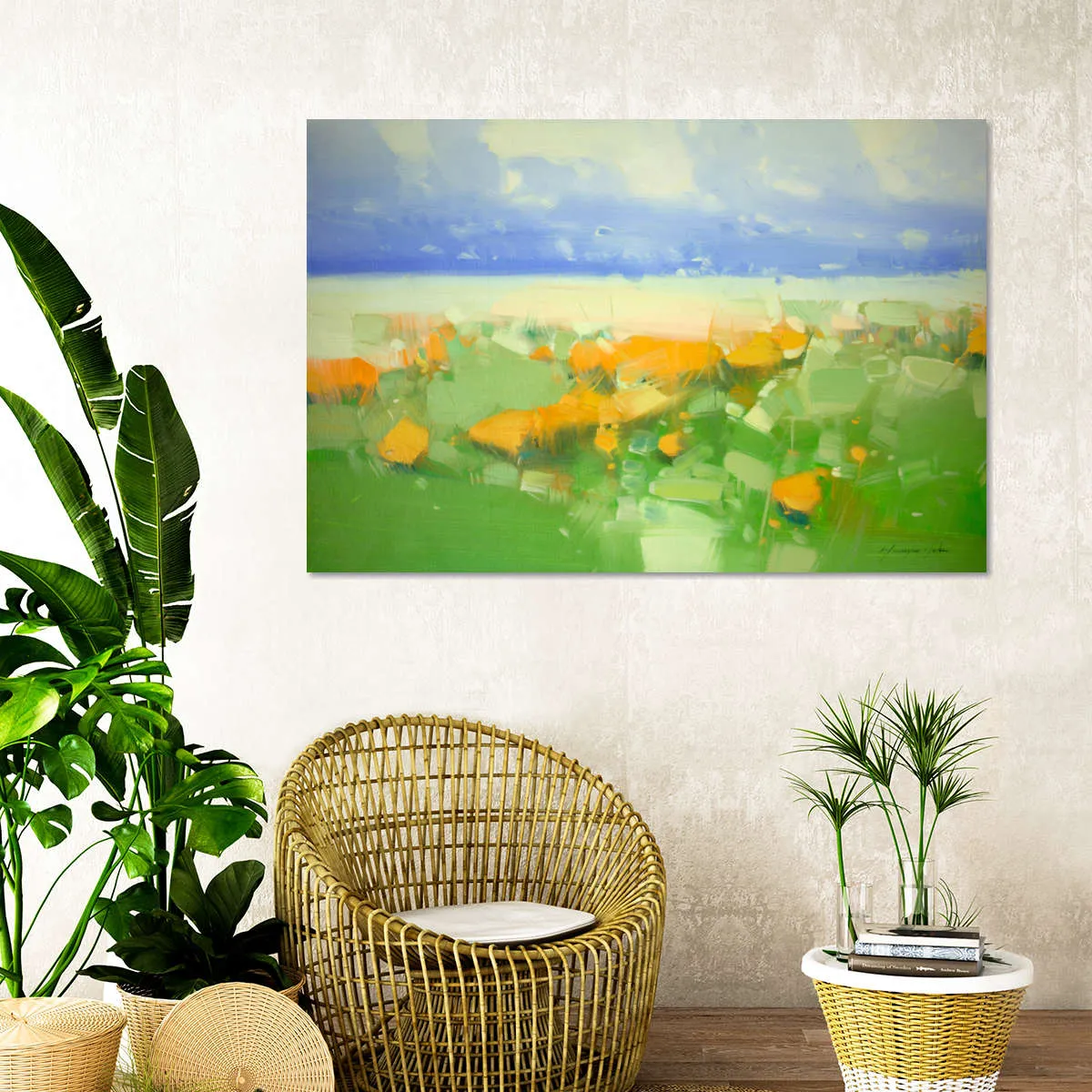 A Field Of Flowers Wall Art