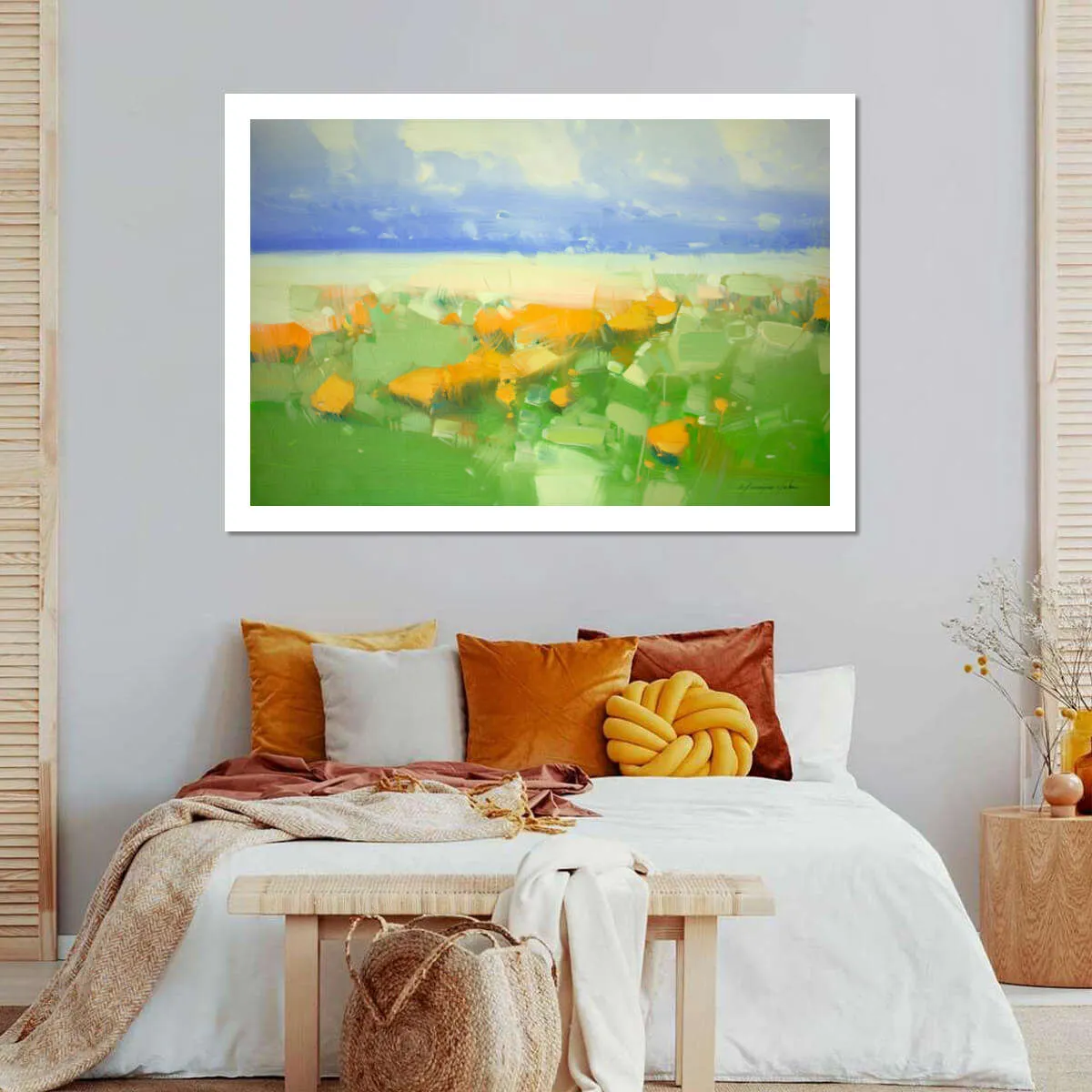 A Field Of Flowers Wall Art