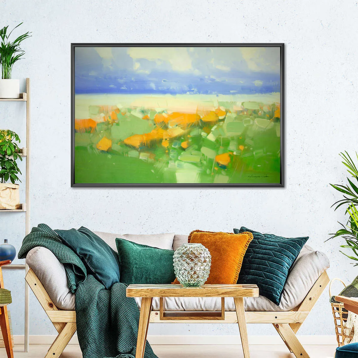 A Field Of Flowers Wall Art