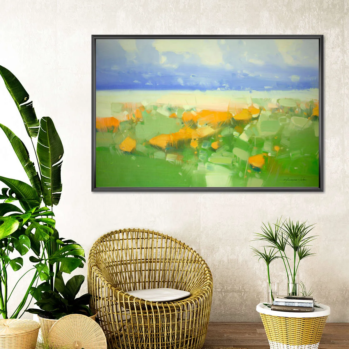 A Field Of Flowers Wall Art