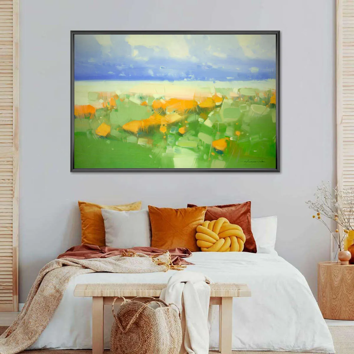 A Field Of Flowers Wall Art