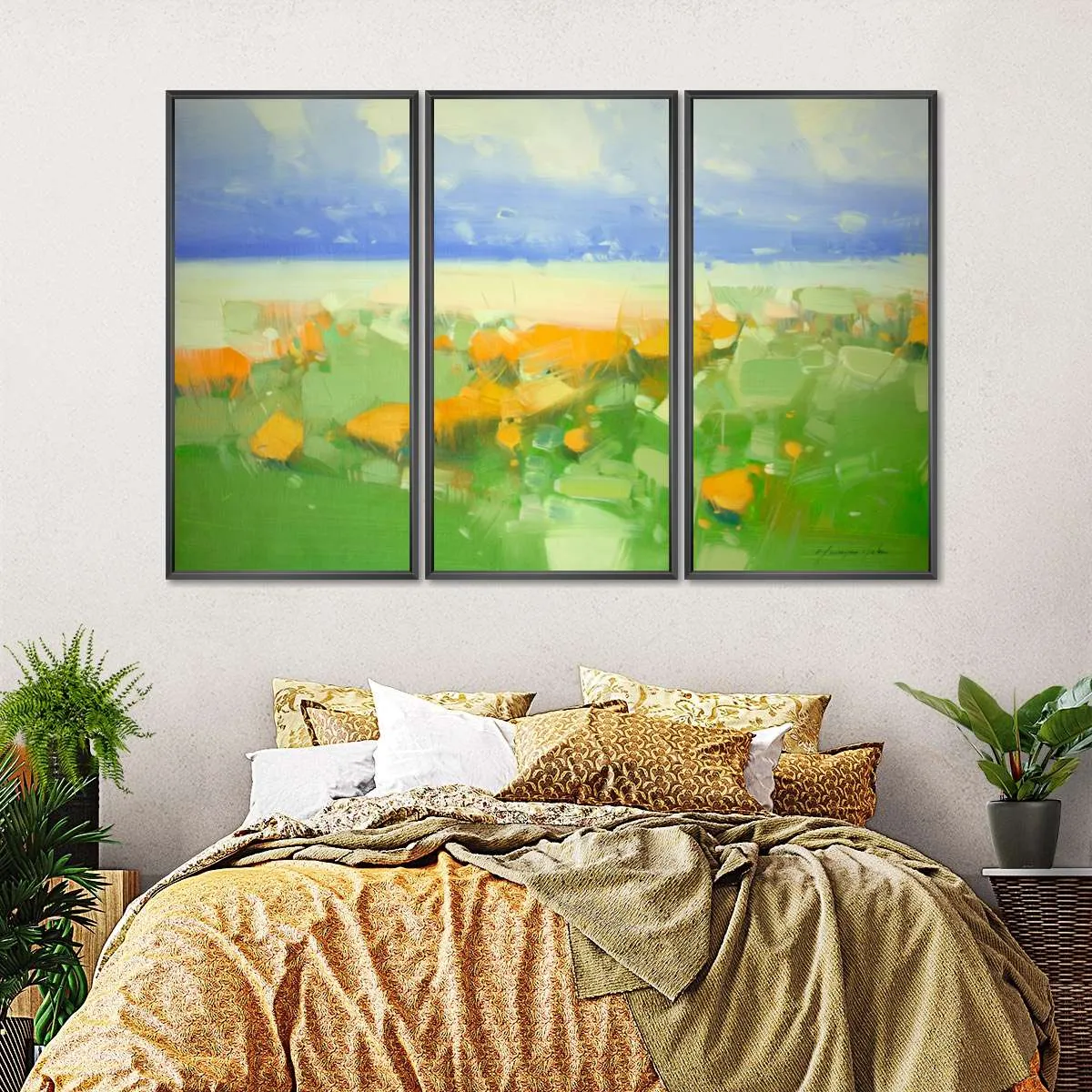 A Field Of Flowers Wall Art