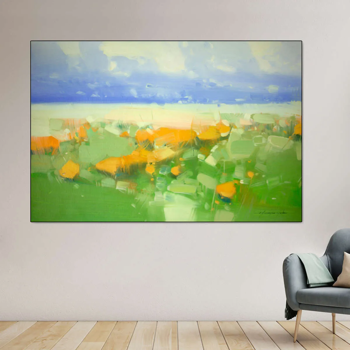 A Field Of Flowers Wall Art