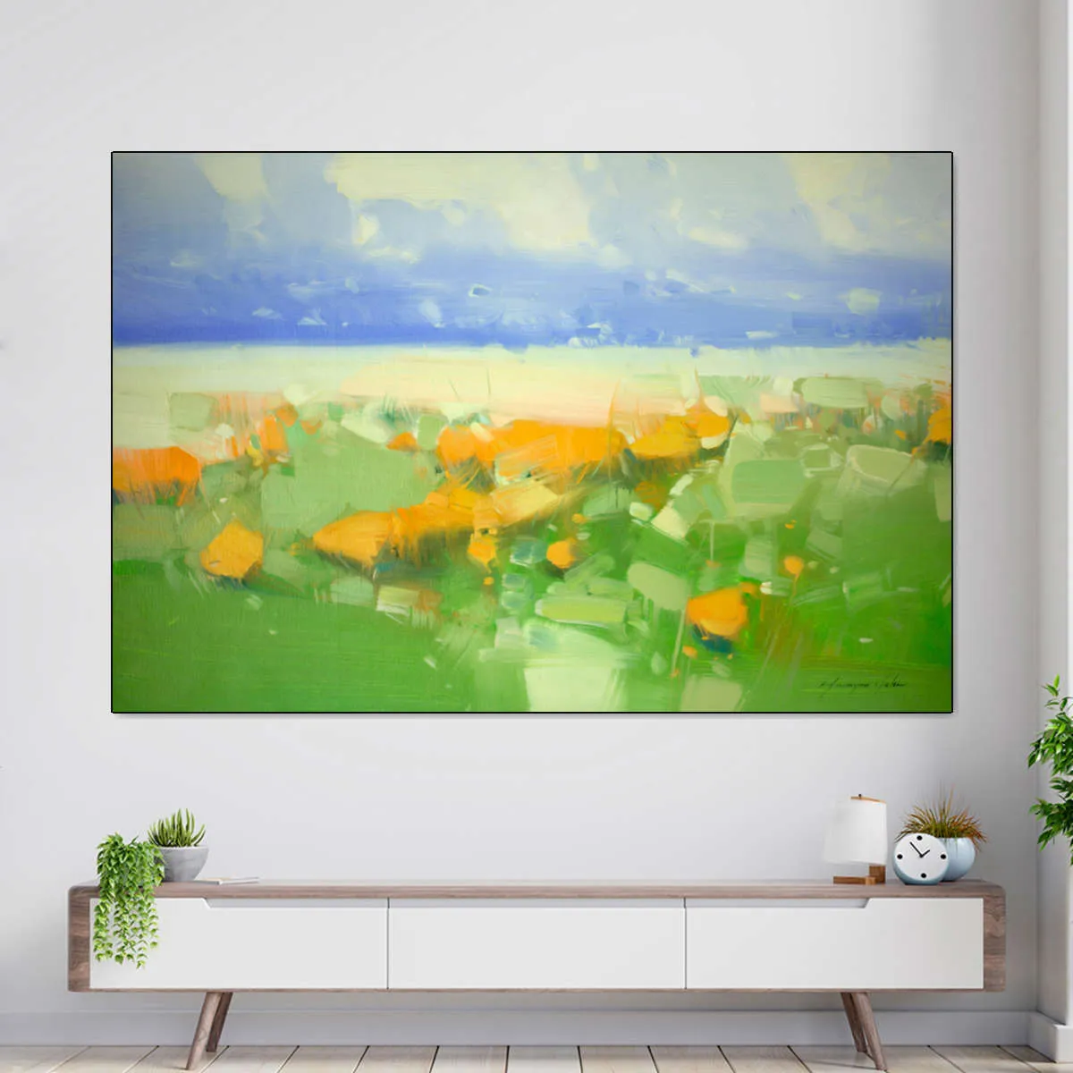 A Field Of Flowers Wall Art