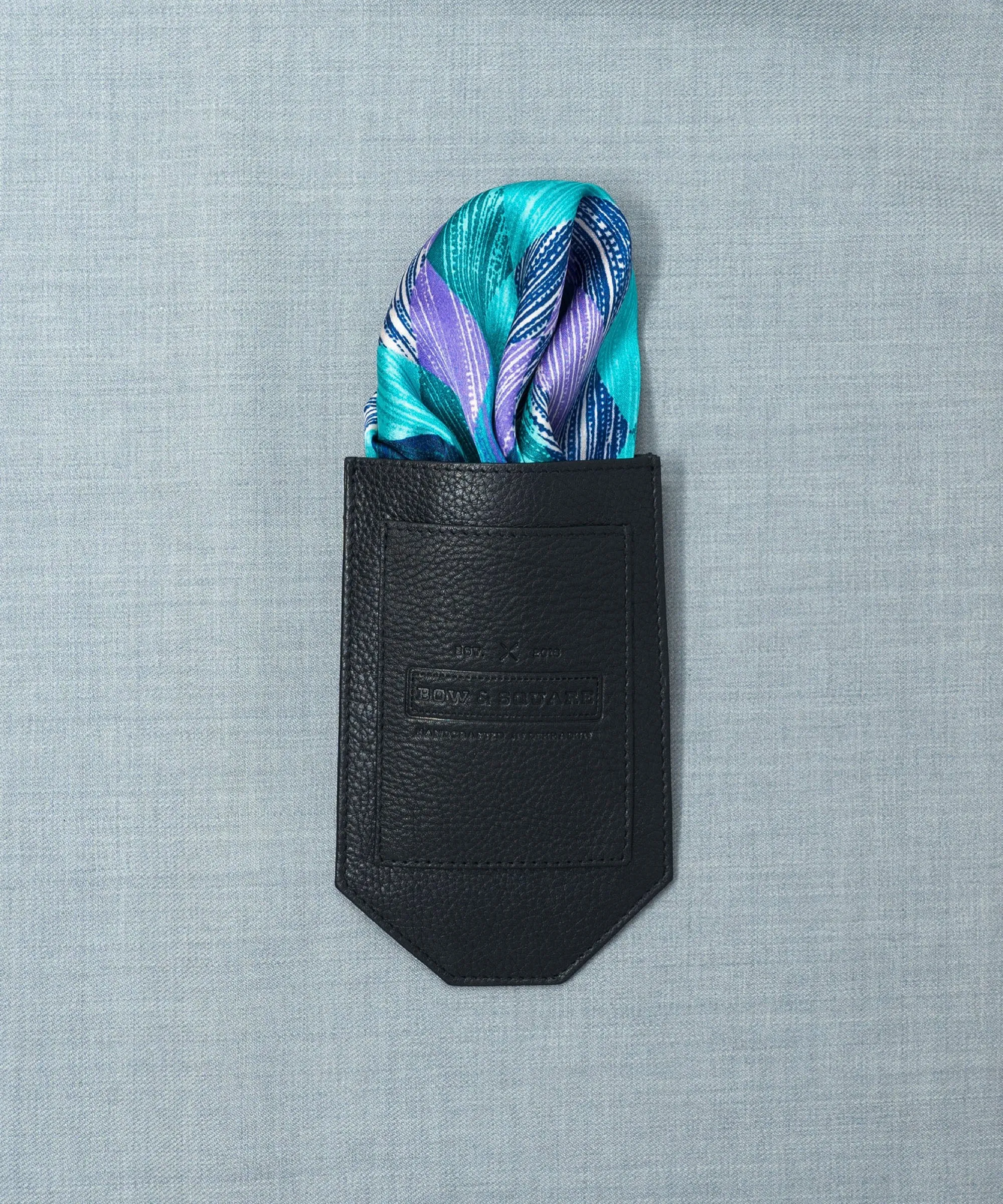 After 8 Multicolored Pocket Square