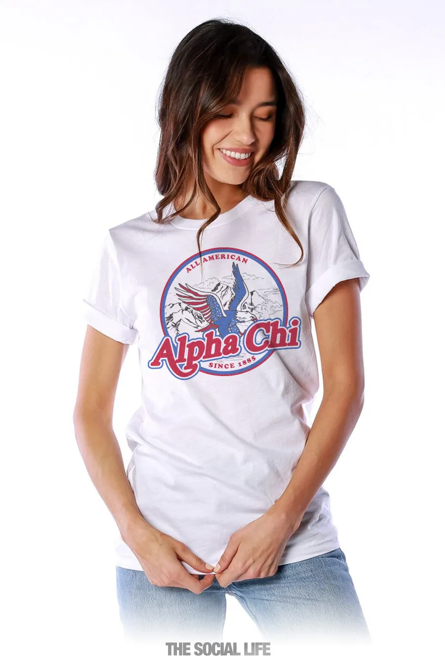 Alpha Chi Omega Eagle Tee