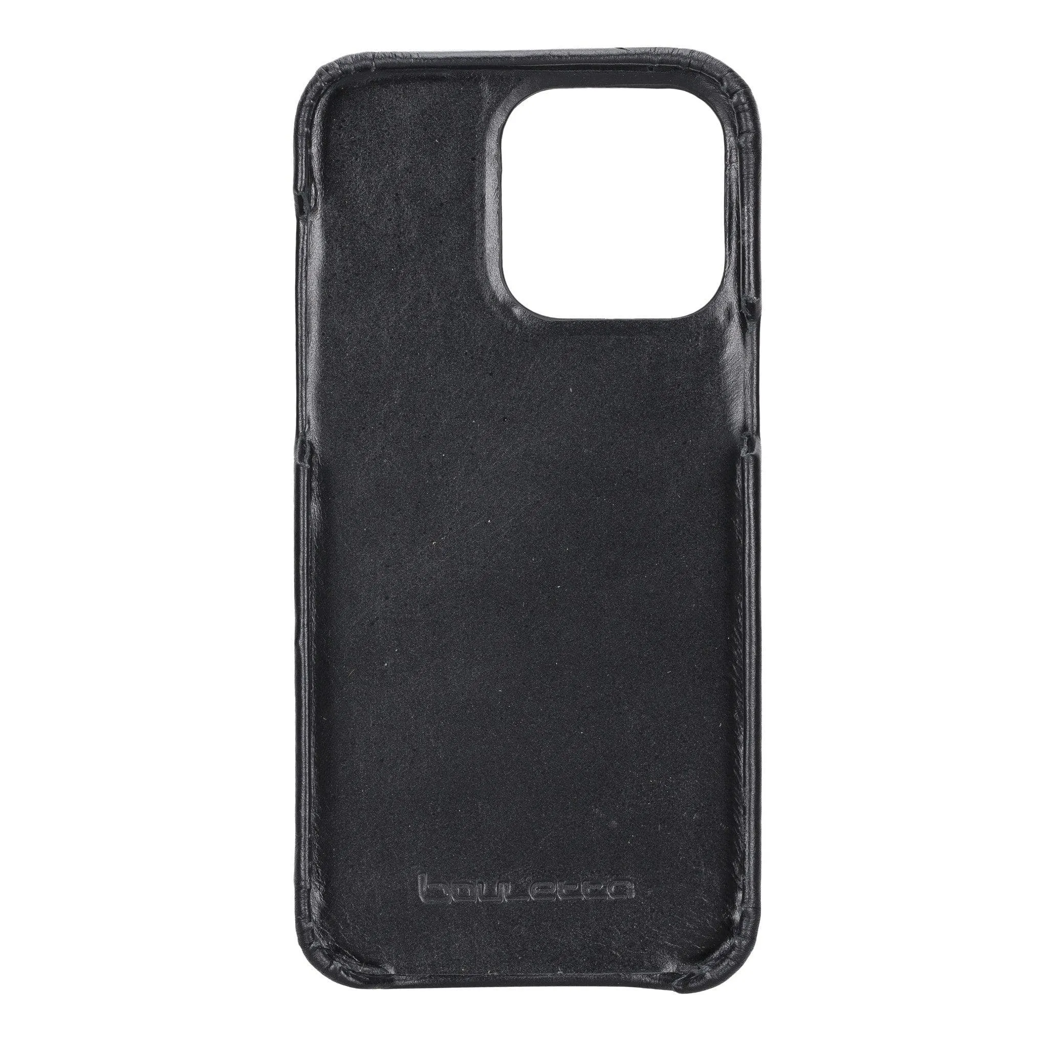 Apple iPhone 14 Series Full Leather Coating Detachable Wallet Case - F360MW