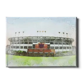 Auburn Tigers - Jordan-Hare Stadium Watercolor