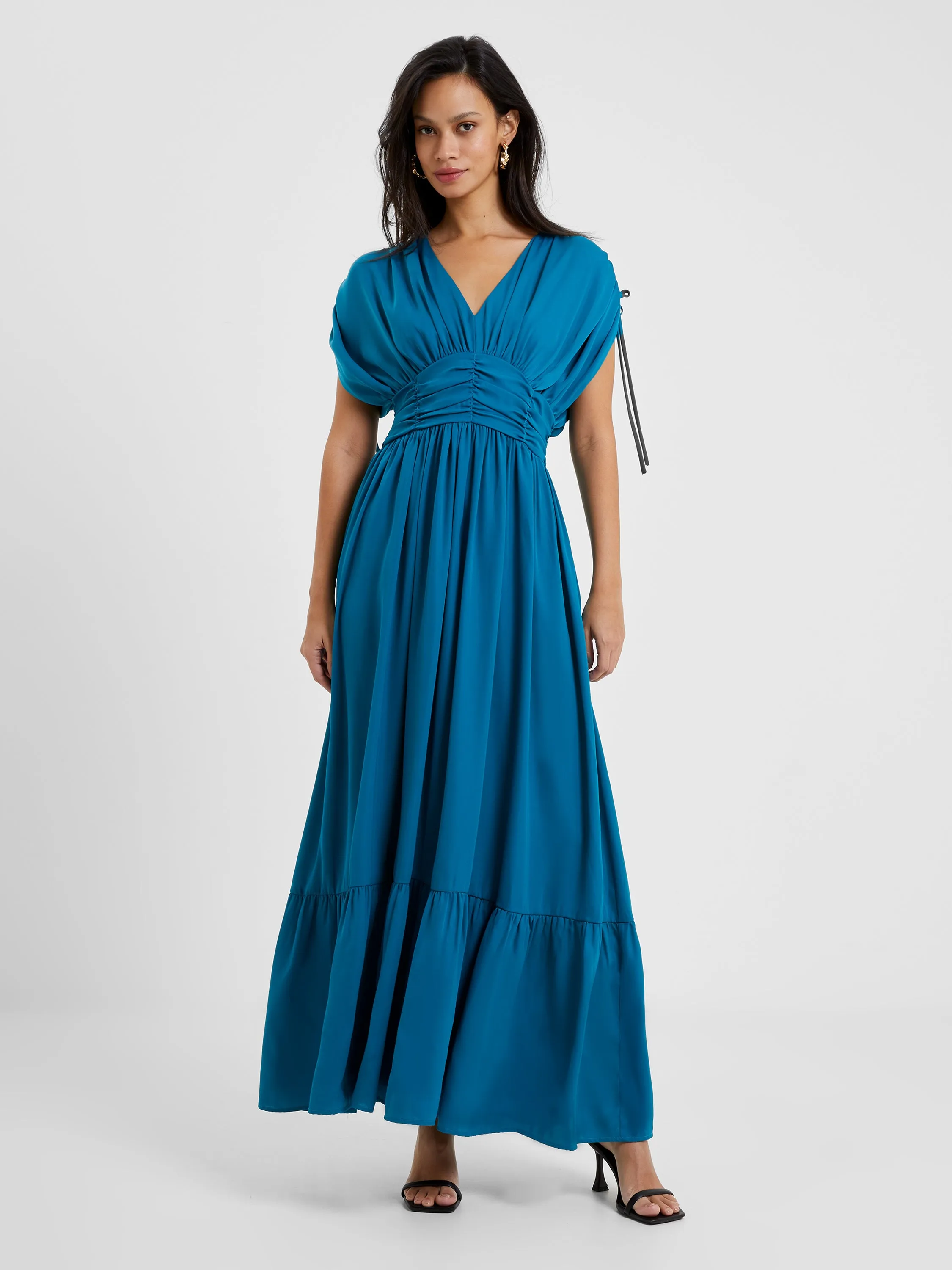 Audrey Satin Maxi Dress