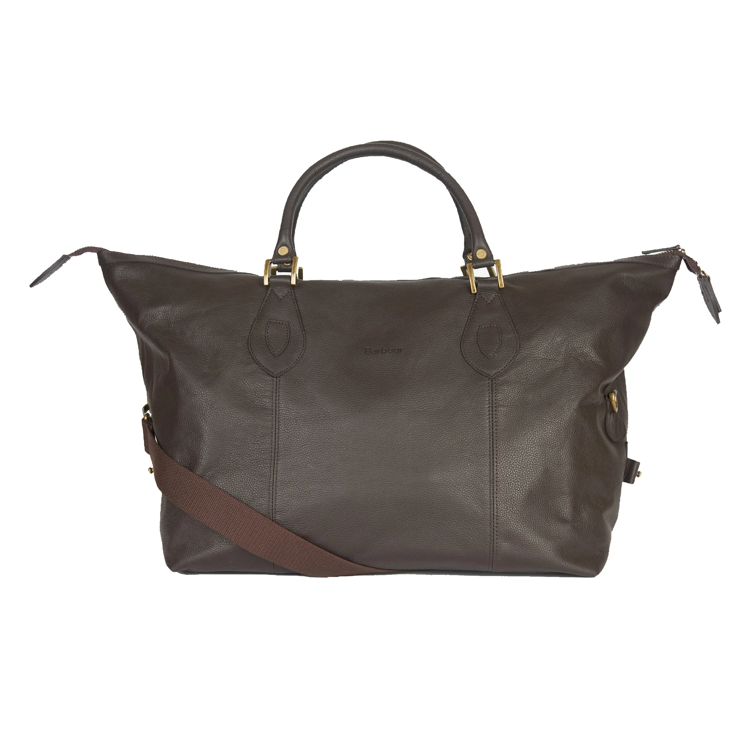 Barbour Leather Holdall Bag