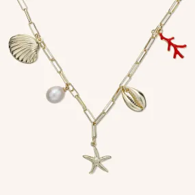 Beach Charm Necklace