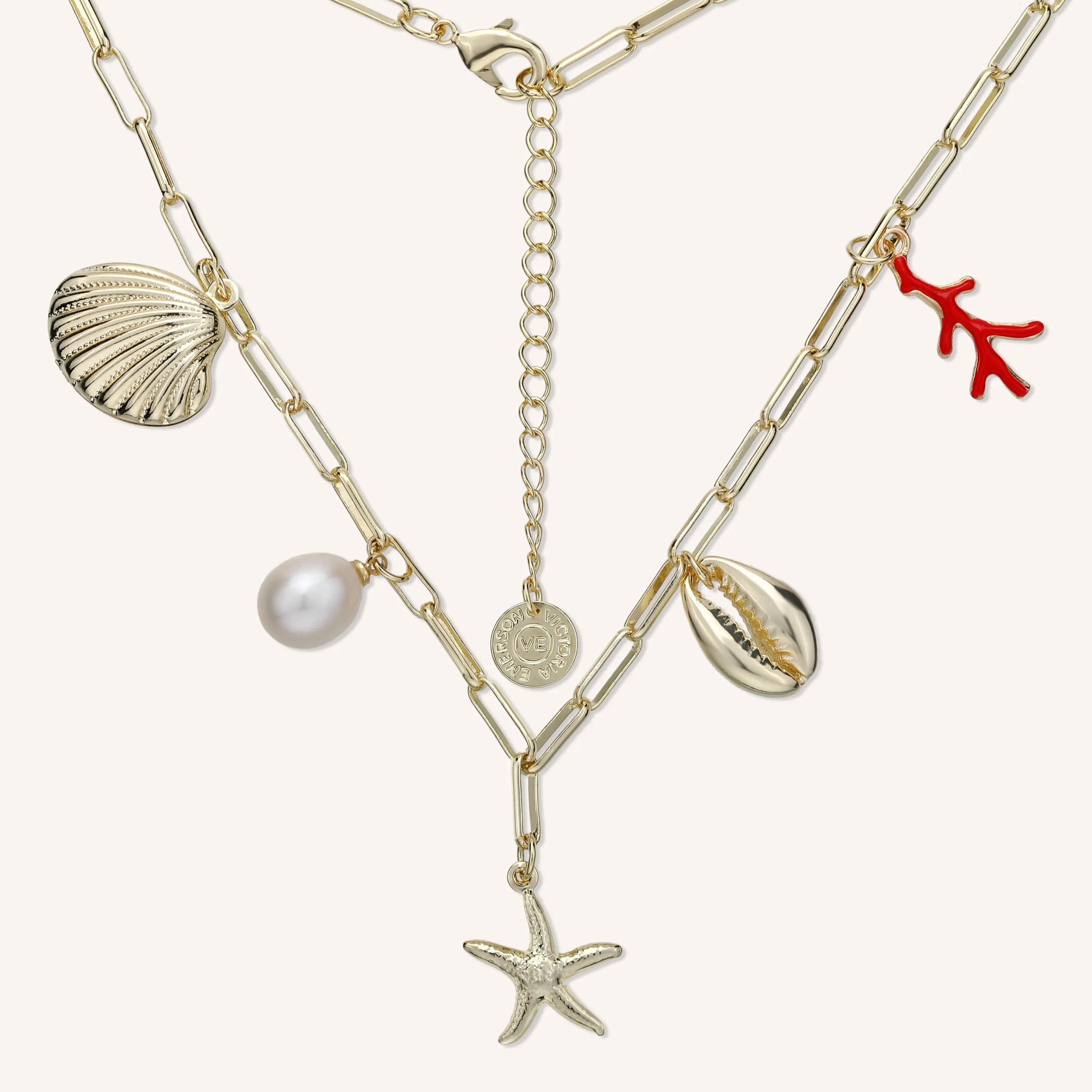 Beach Charm Necklace