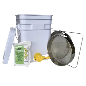 Bottling Bucket Kit with Honey Gate and Strainers