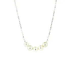 Cable Beach Sands Pearl Necklace Sterling Silver