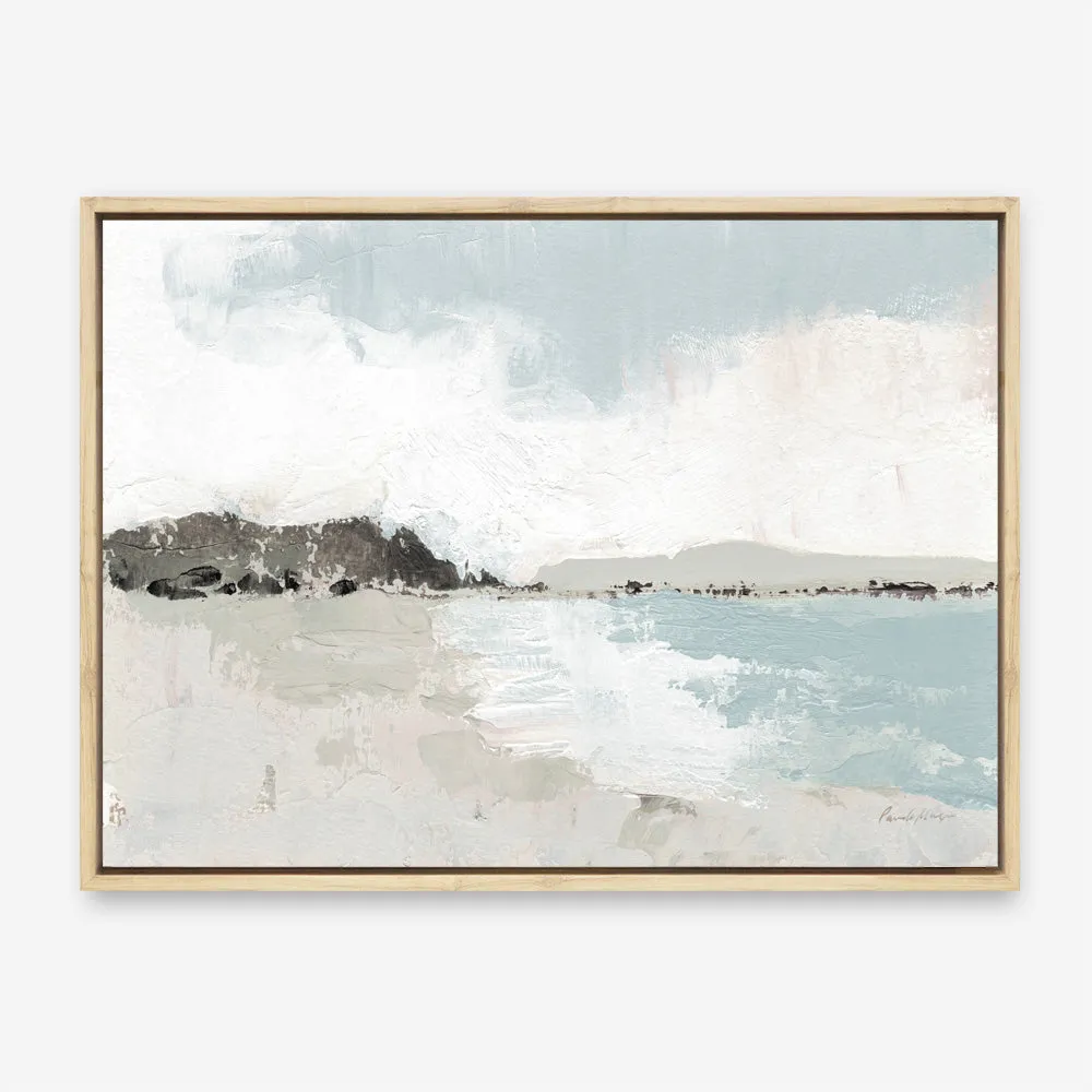 Calm Water Neutral Canvas Print