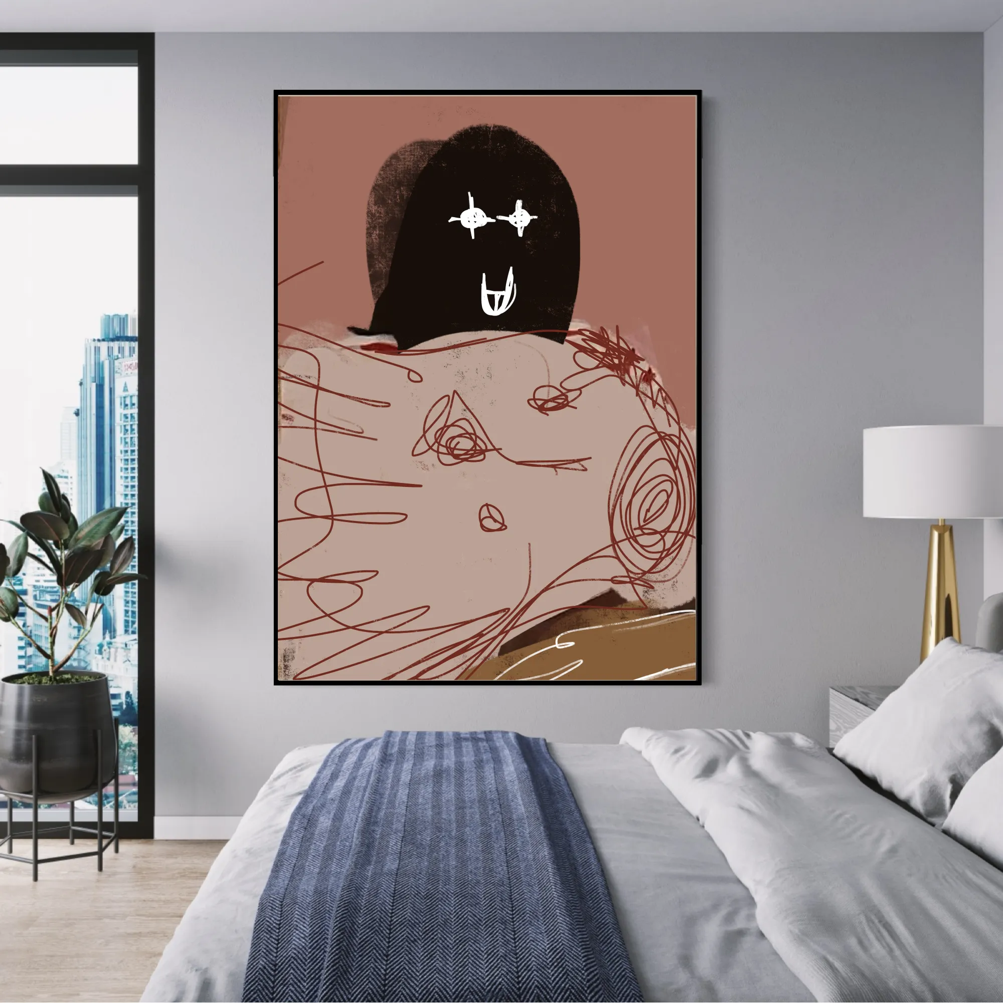 Canvas Print: "Drunk"