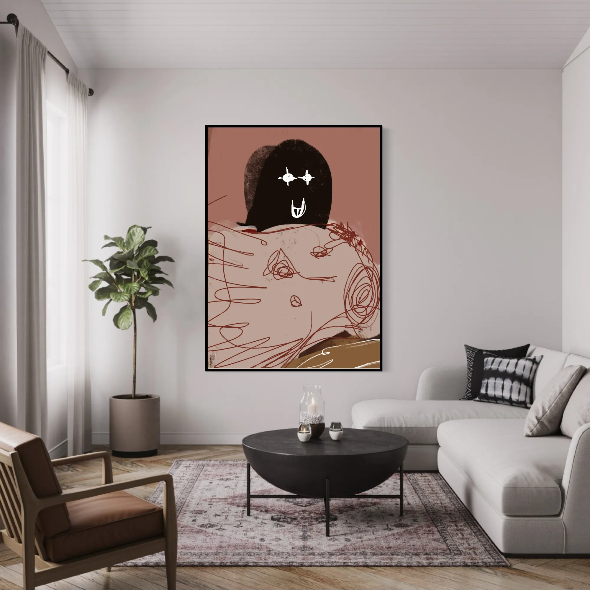 Canvas Print: "Drunk"