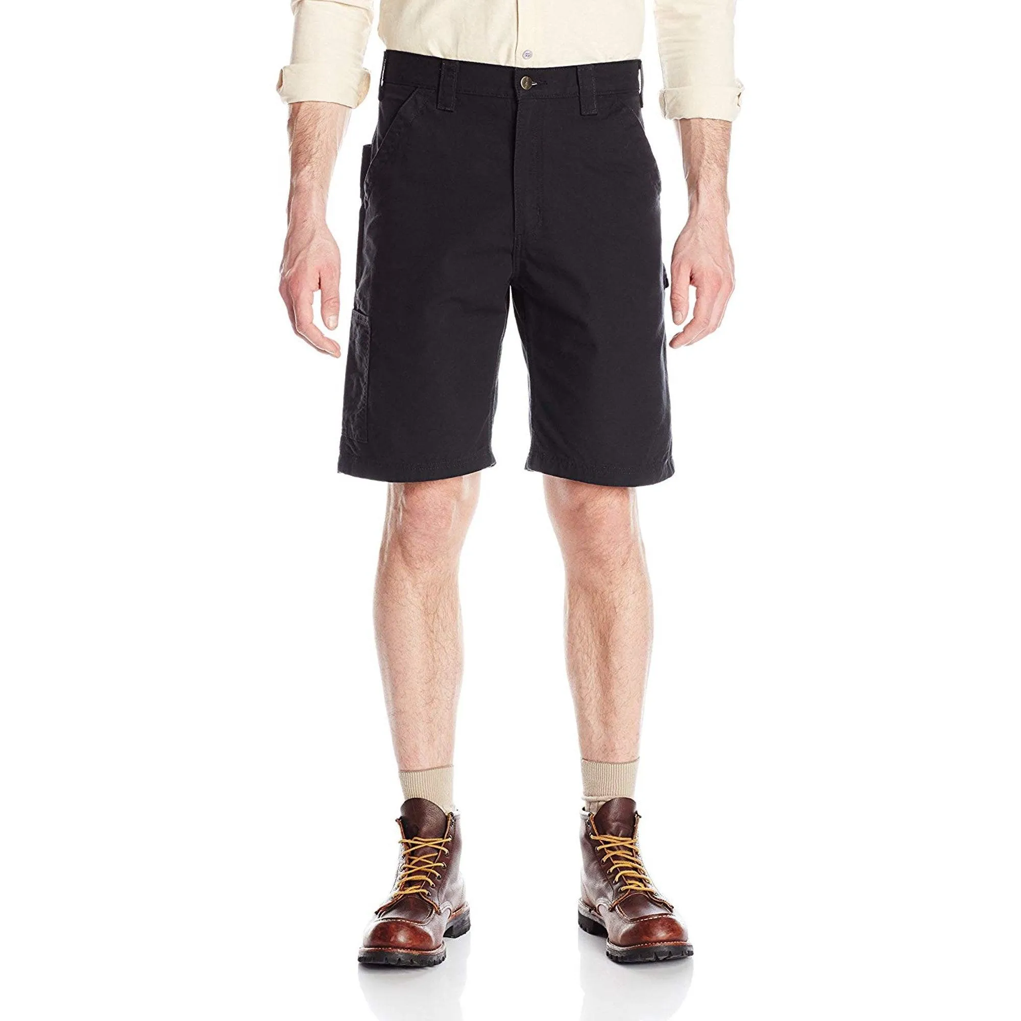 Canvas Work Short - Black