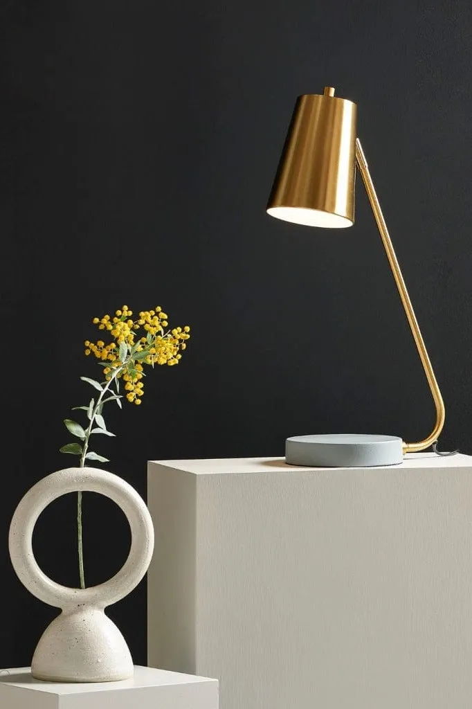 Clarke Brass Desk Lamp