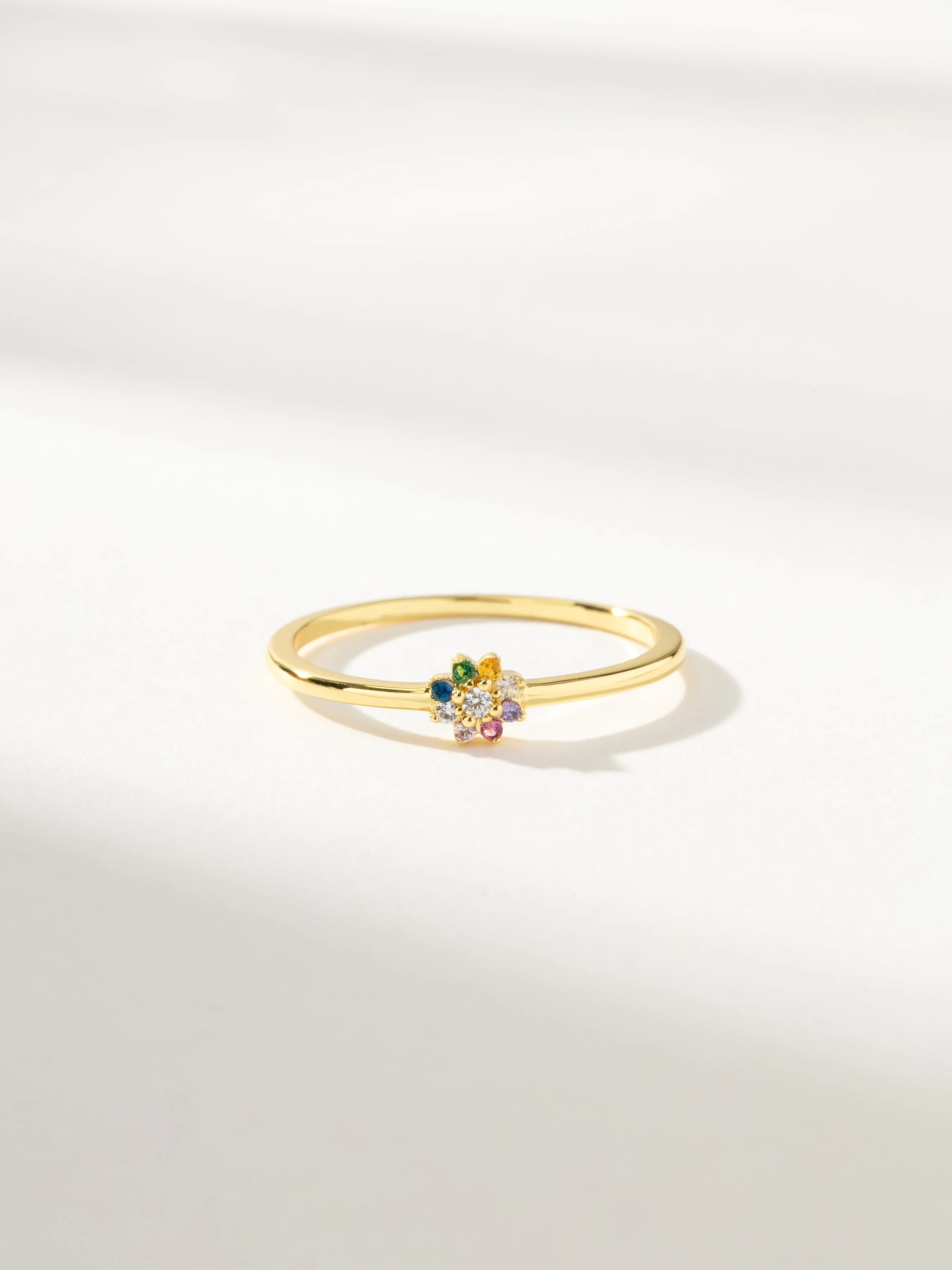 Colorful Flower Ring