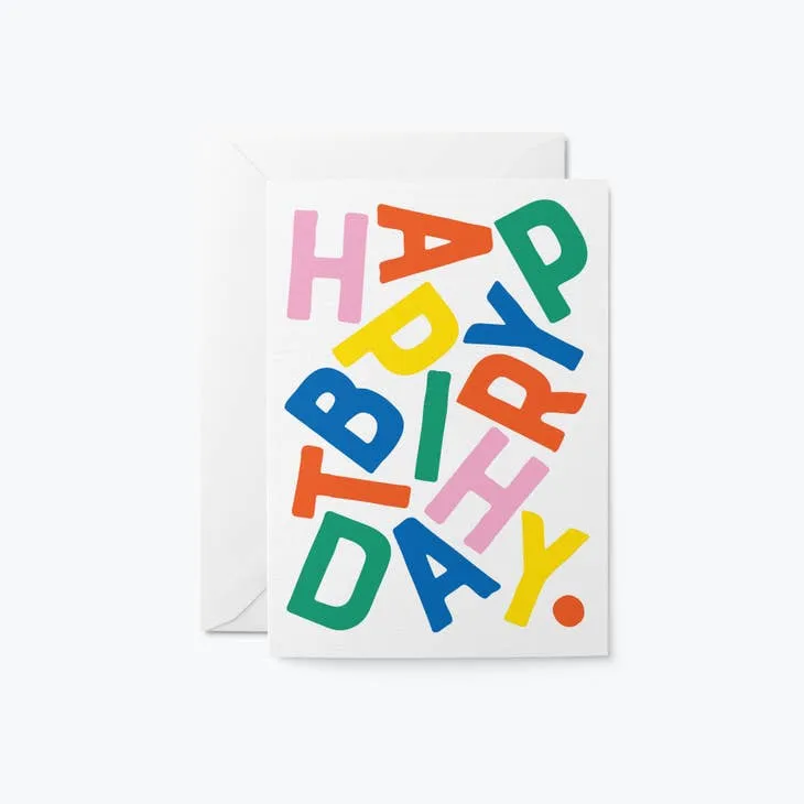 Colorful Happy Birthday