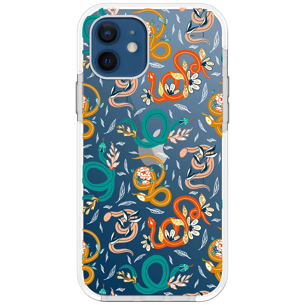 Colorful Snakes Impact iPhone Case