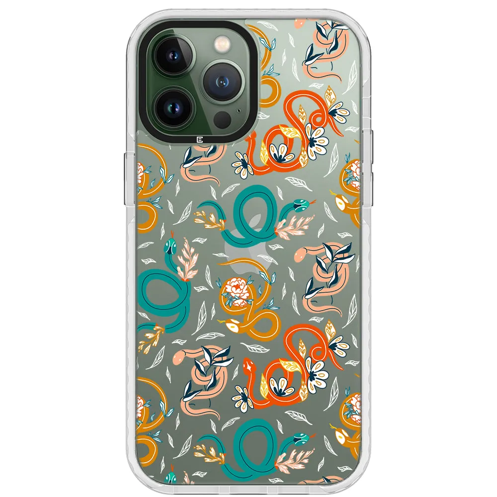 Colorful Snakes Impact iPhone Case