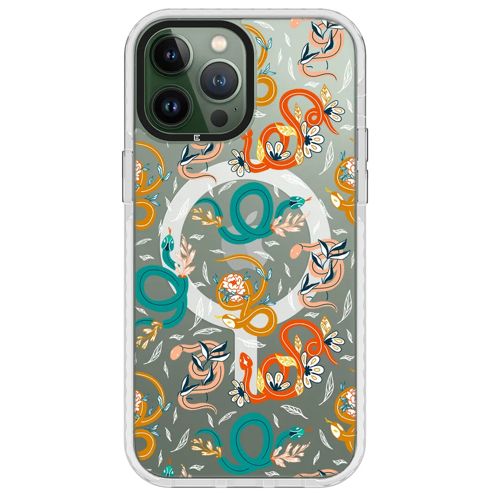 Colorful Snakes Impact iPhone Case