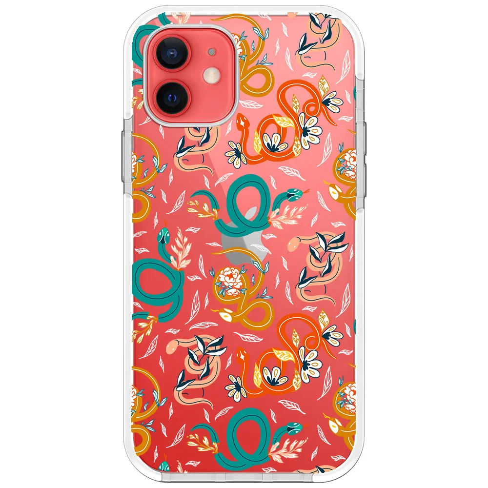 Colorful Snakes Impact iPhone Case