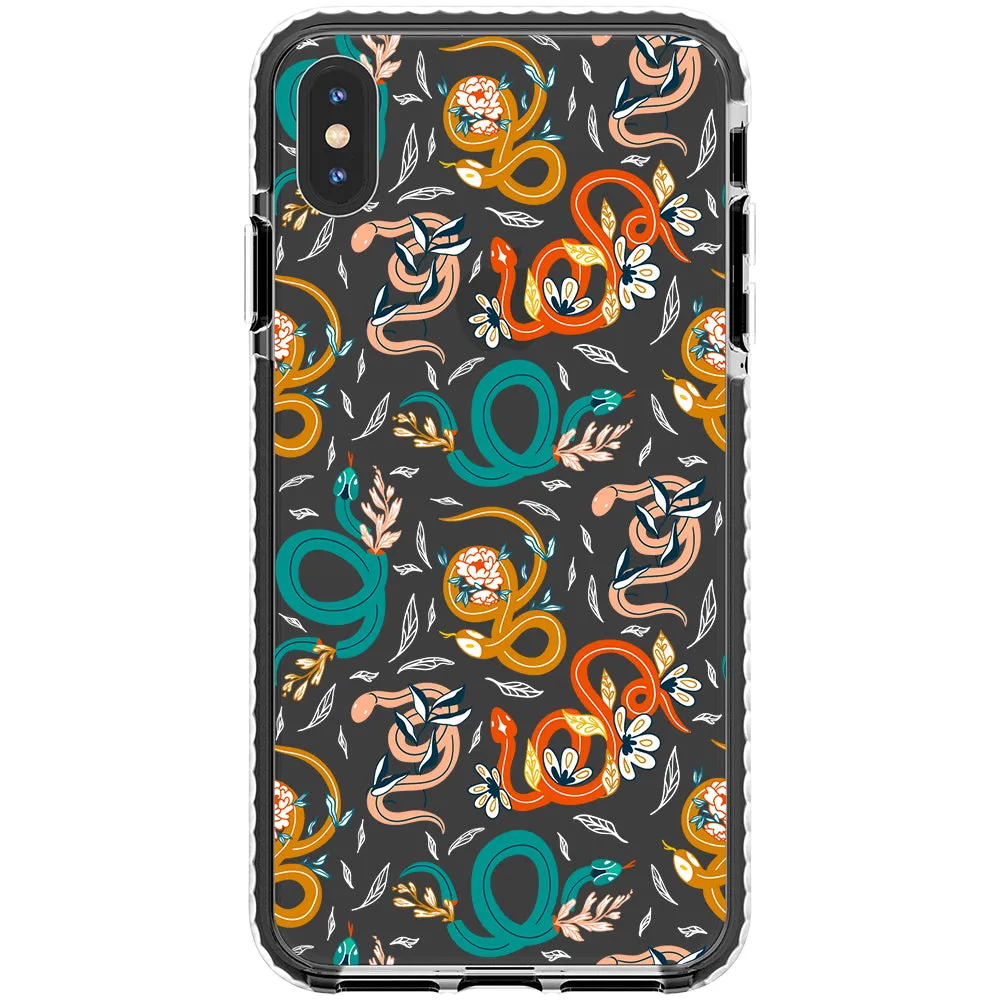 Colorful Snakes Impact iPhone Case