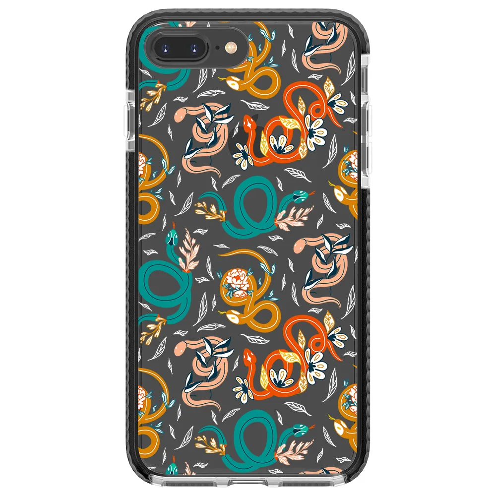 Colorful Snakes Impact iPhone Case